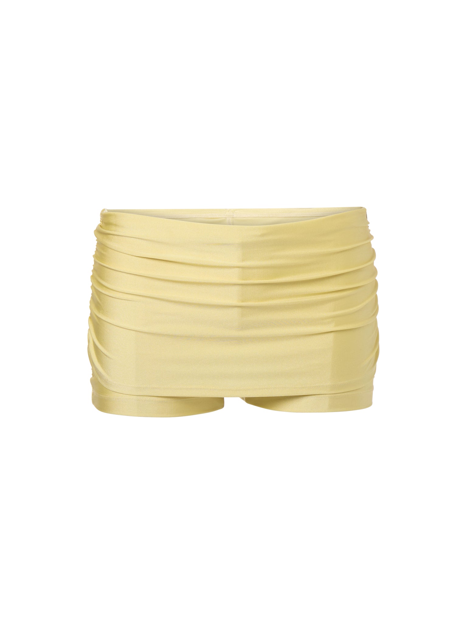 Dusty Butter Yellow Skort
