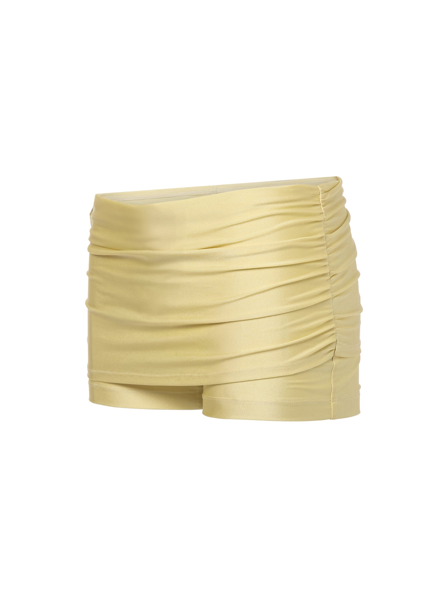 Dusty Butter Yellow Skort