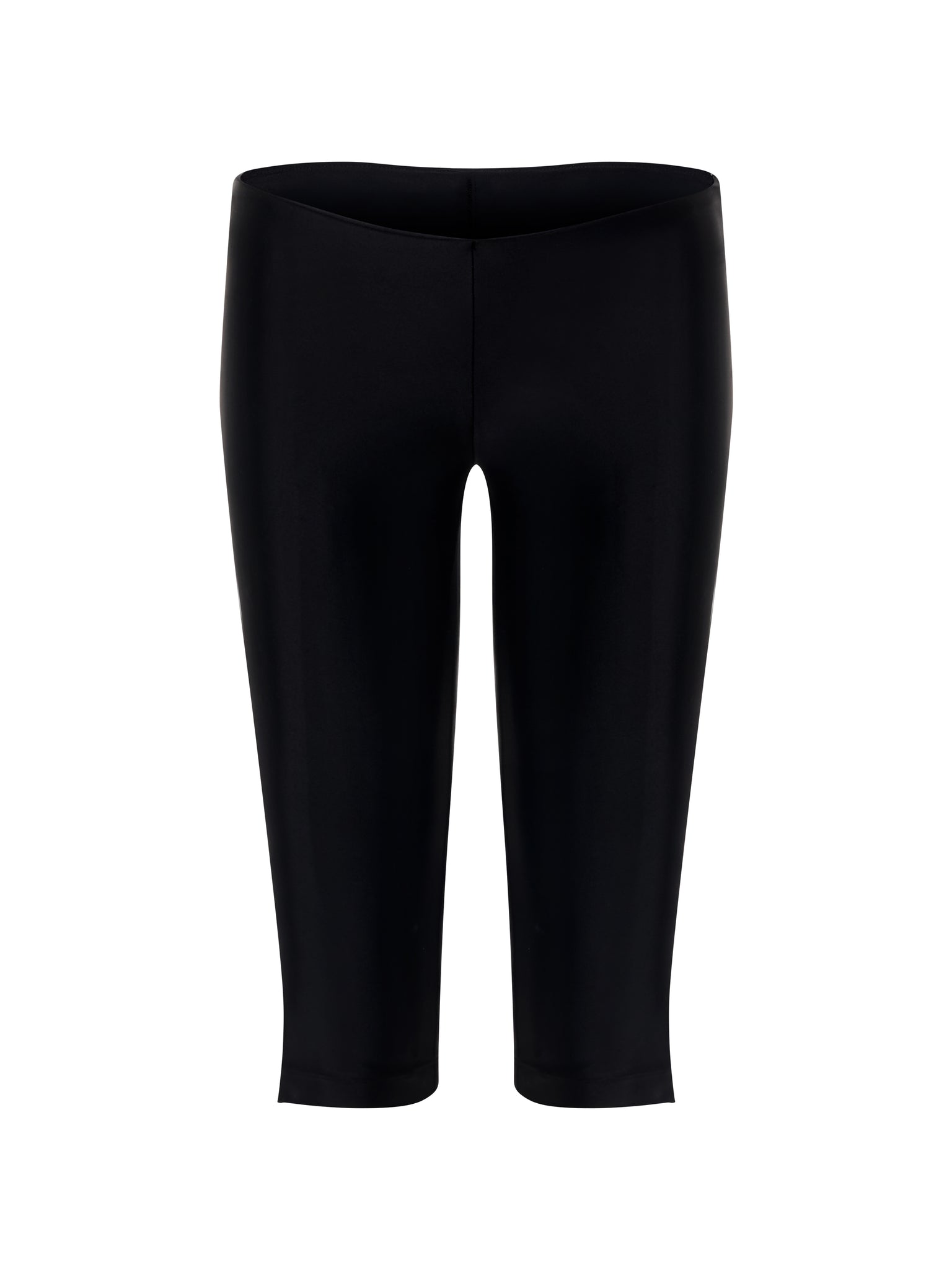 black dress capris PrettyLittleThing Women's Velvet Capris in Black